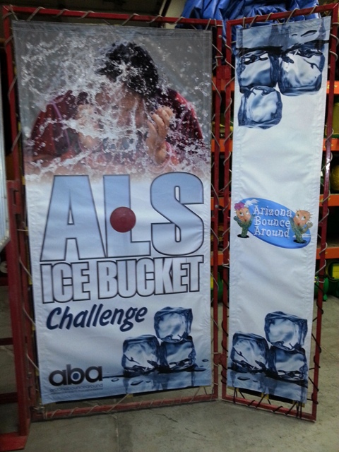Rent a dunk tank for the ice bucket challenge Colorado